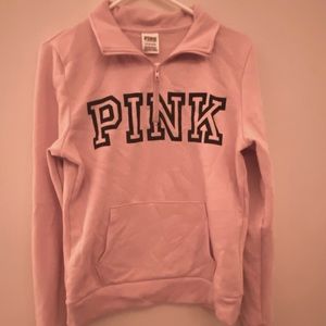 Victorias Secret PINK quarter zip hoodie